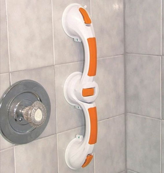 Dual Rotating Suction Cup Grab Bar a