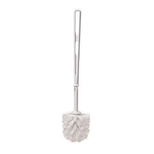 Lavatory Brush White PVC 