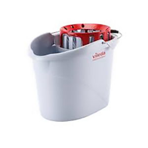 Vileda SuperMop Bucket & Wringer Red