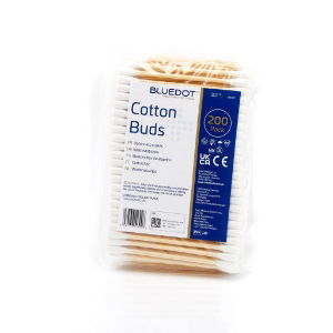 Blue Dot Cotton Buds - Pack of 200