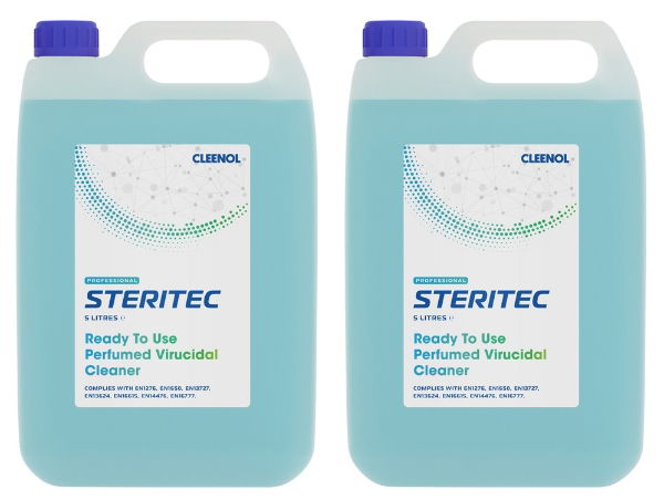 Steritec Perfumed Virucidal Cleaner - RTU - 2 x 5L