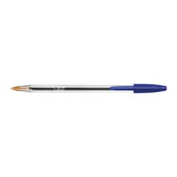 Bic Cristal Ballpoint Pen - Medium - Blue - Pack of 50