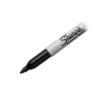 Sharpie Permanent Marker - Fine Black - Pack of 12