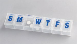 Large Flip-Lid Pill Dispenser