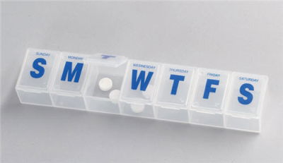 Large Flip-Lid Pill Dispenser