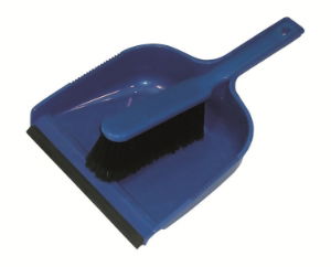 Soft Dustpan & Brush Set - Blue