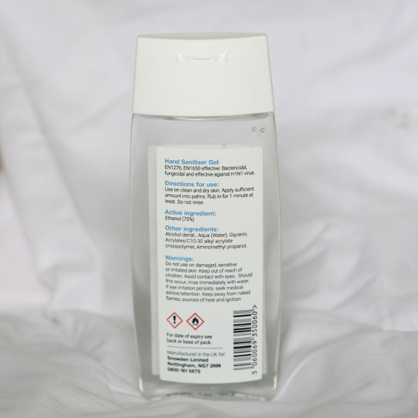 100ml Hand Gel Back