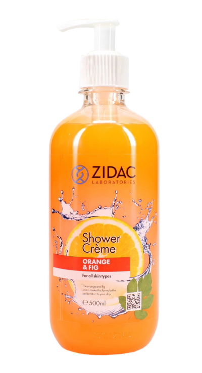 Zidac Shower Creme - Orange & Fig