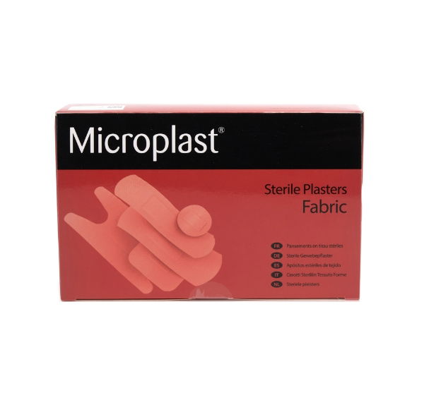 Microplast Fabric Plasters - Assorted - Pack of 100