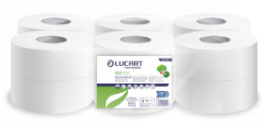 Mini Jumbo Toilet Rolls 2 ply - 3" core - (12x150mt) - A24.32250