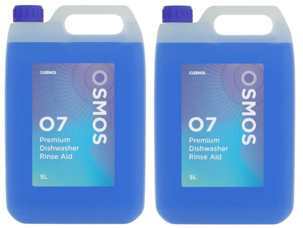 Osmos Premium Dishwasher Rinse Aid - 2 x 5L