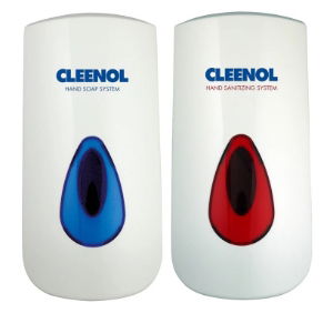 Cleenol Pouch Dispensers - Foam - Soap and Sanitiser