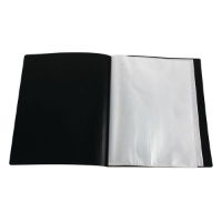 A4 Presentation Display Book - 20 Pocket - Black