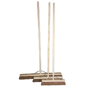 Soft Bristle Coco Broom - Complete - Various Sizes