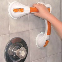 Dual Rotating Suction Cup Grab Bar