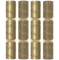 Gold Wish Upon a Star Crackers - 12" - Content N - Case of 50