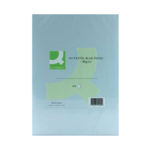 Q-Connect Blue A4 Copier Paper - 80gsm - Pack of 500