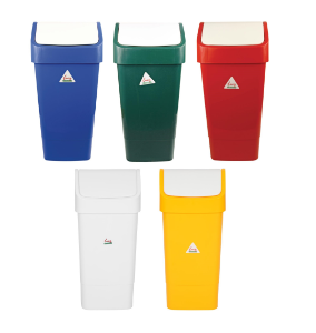 Swing Top Bin - 50L - Various Colours