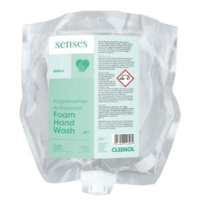 Senses Antibacterial Foam Hand Soap - Fragrance Free - 3 x 800ml Pouches