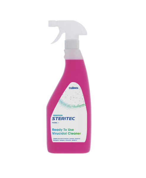 Steritec Virucidal Cleaner - RTU - 6 x 750ml