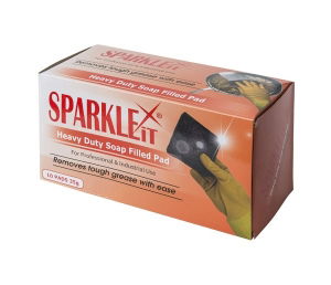 Sparkleit Heavy Duty Soap Filled Pads - Pack of 10