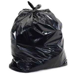 Medium Duty Black Refuse Sack