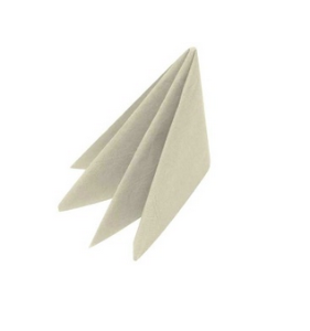 Devon Cream Napkins - Disposable - 2ply - 40cm - Case 2000