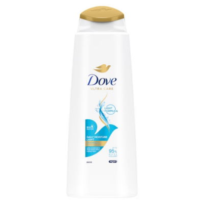 Dove Shampoo Daily Moist Light - 6 x 400ml
