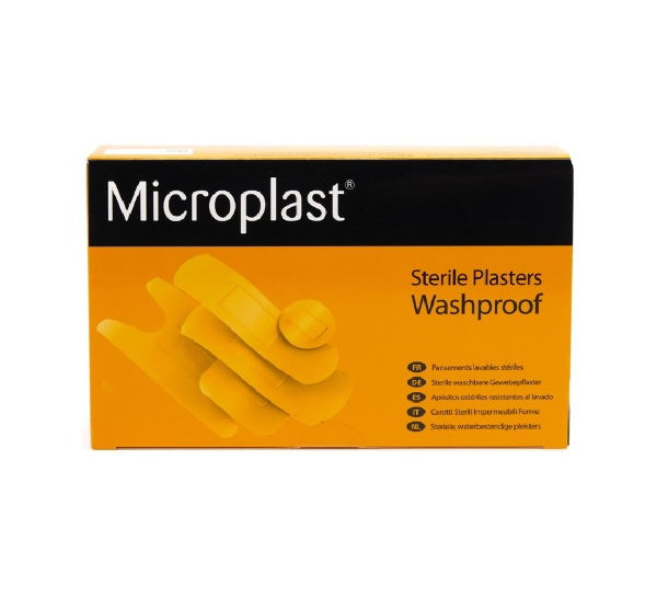 Microplast Washproof Plasters - Assorted - Pack of 100