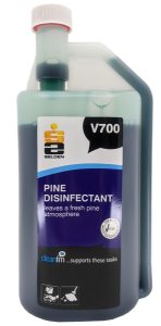 V700 Pine Disinfectant - Concentrated - 6 x 1L